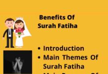 Benefits Of Surah Al-Fatiha