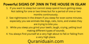 Powerful SIGNS OF JINN IN THE HOUSE IN ISLAM