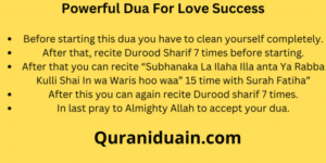 Powerful Dua For Love Success