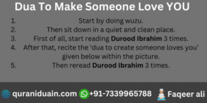 Dua to make someone love you 